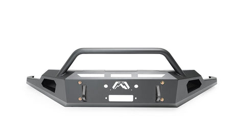 Product of Fab Fours GS19-RS3962-1 Red Steel Steel Matte Powder Coated Bumper 