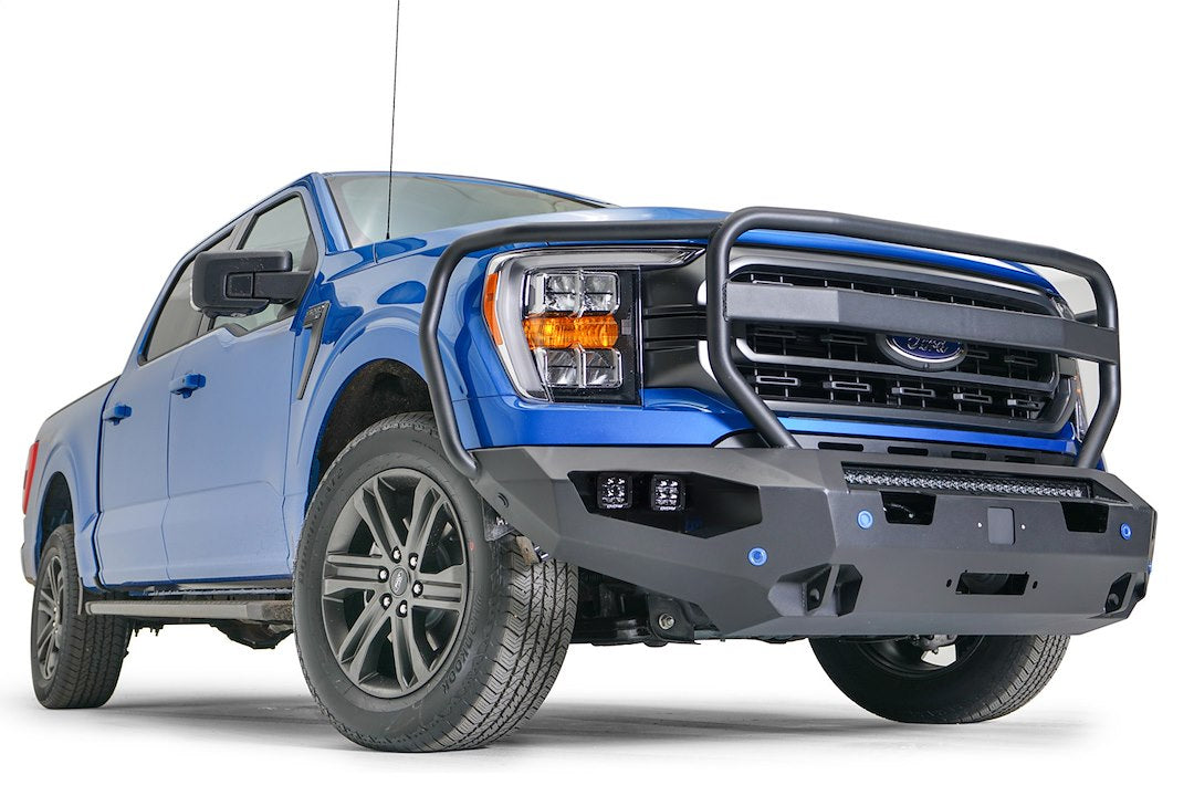 Product of Fab Fours FF21-X4750-1 Matrix Series Steel Powder Coated Bumper 