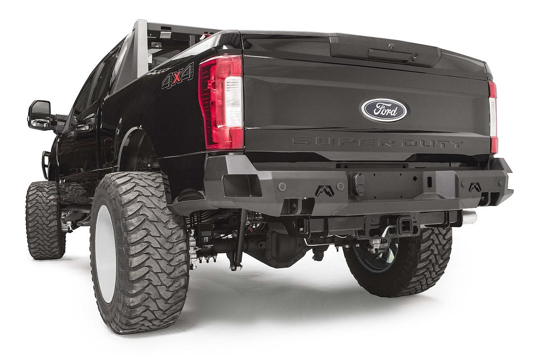 Product of Fab Fours FS17-W4151-1 Premium Steel Matte Powder Coated Bumper 