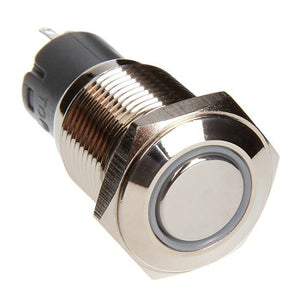 Race Sport Lighting Rs-2p16mm-Ledw Push Button Switch||||86||rsl2p16mmledw||1916682