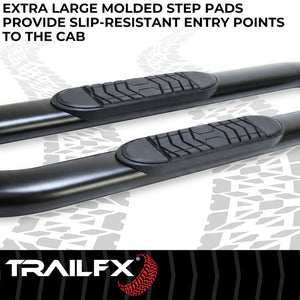 Trailfx A7072b Nerf Bar||t83_A7072b_5 Inch Oval Bent Step Bar_Standard_B2c_3.Jpg||87||t83a7072b||2151852