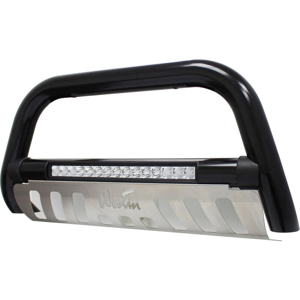 Product of Westin Automotive 32-3885L Bull Bar Black Textured Powder Coated 3 Inch Yes with skid plate 