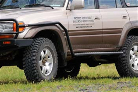 Product of ARB 4411010 Side Rail Nerf Bar With Surface Steps 