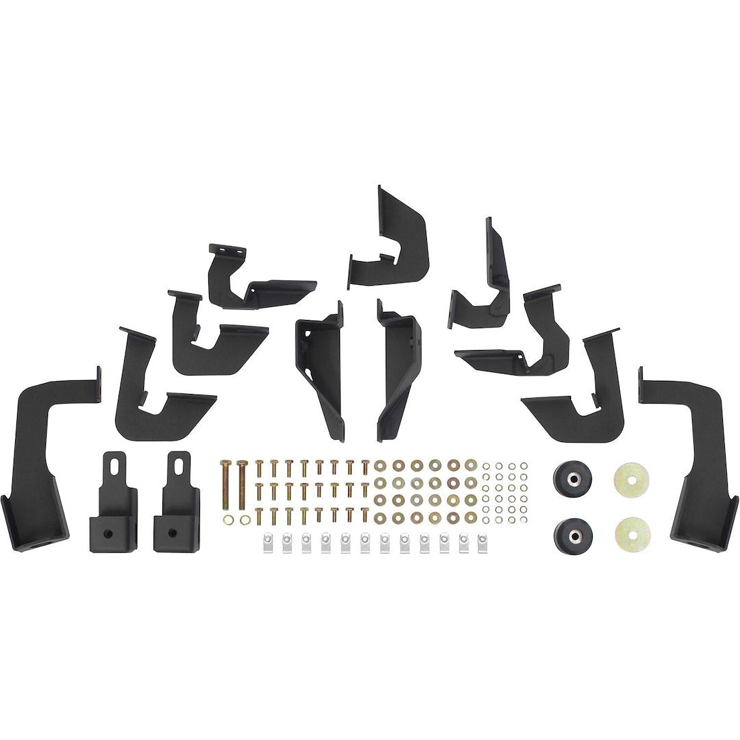 Product of Westin Automotive 56-534565 Black Powder Coated Square Nerf Bar - Truck Wheel To Wheel 