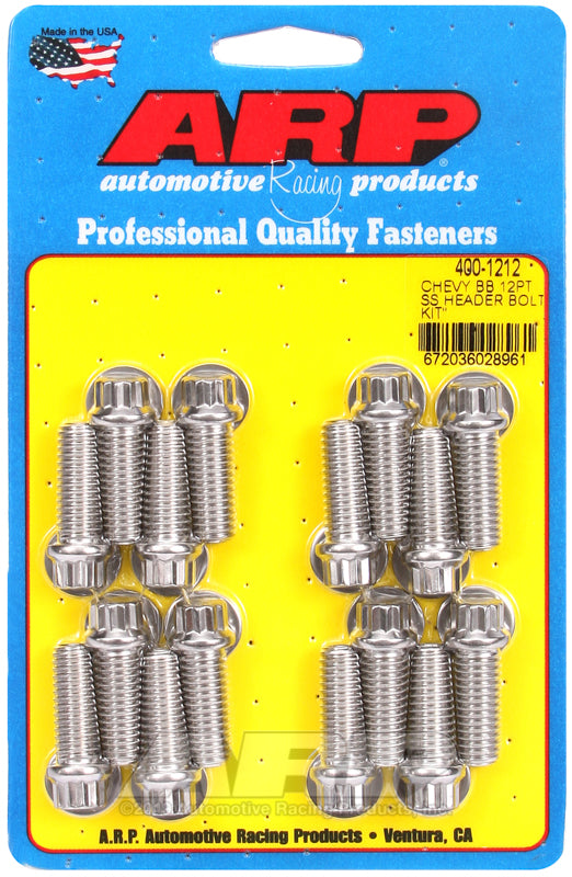 Arp Auto Racing 400-1212 Exhaust Header Bolt||400-1212.Jpg||85||a144001212||1762892