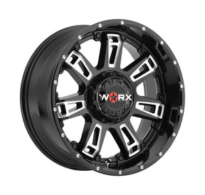 Ultra Wheel 808-2904bm12 Wheel||wrx_808_Black-Milled_5-6lug_Std.Jpg||85||u128082904bm2||2265372