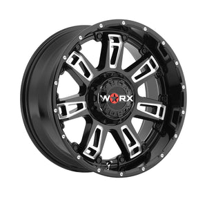 Ultra Wheel 808-2904bm12 Wheel||wrx_808_Black-Milled_5-6lug_Std.Jpg||85||u128082904bm2||2265372