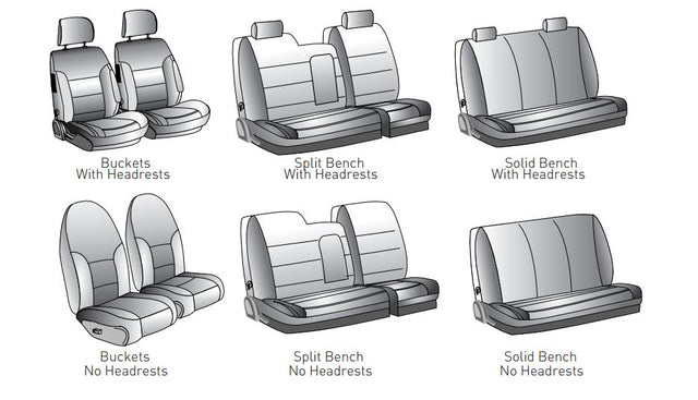 Product of Coverking CSC2MO07CH9628 Custom Mossy Oak Shadow Grass Blades/ Black Sides Neosupreme Seat Cover 
