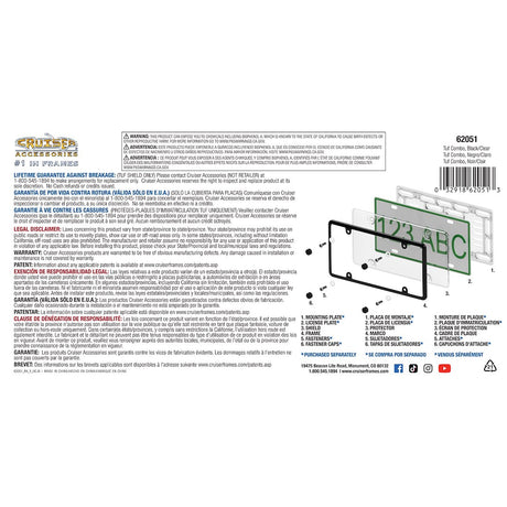 Product of Cruiser 62051 License Plate Frame