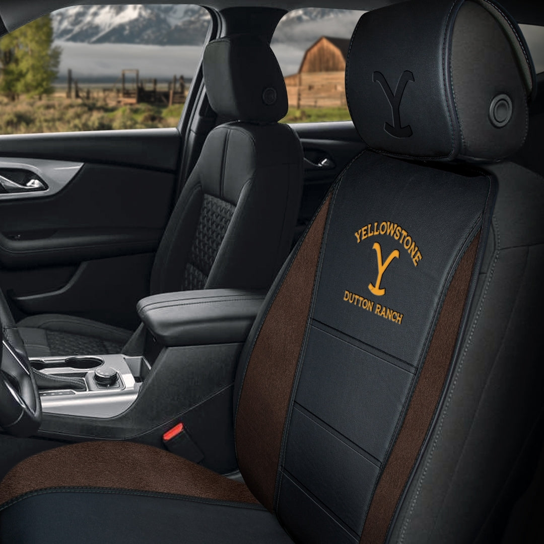 Product of Plasticolor 008726R01 Black Leather Seat Cover 