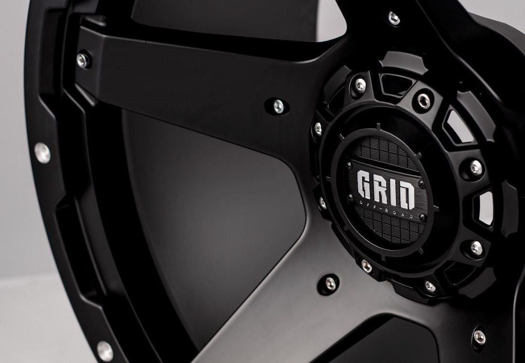 Product of Grid Wheels 18x9 Black Wheel - 6x4.50 Bolt Pattern 