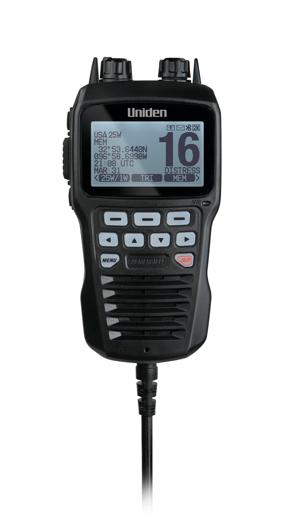 Product of Uniden America Umrmic Bk Vhf Radio Microphone