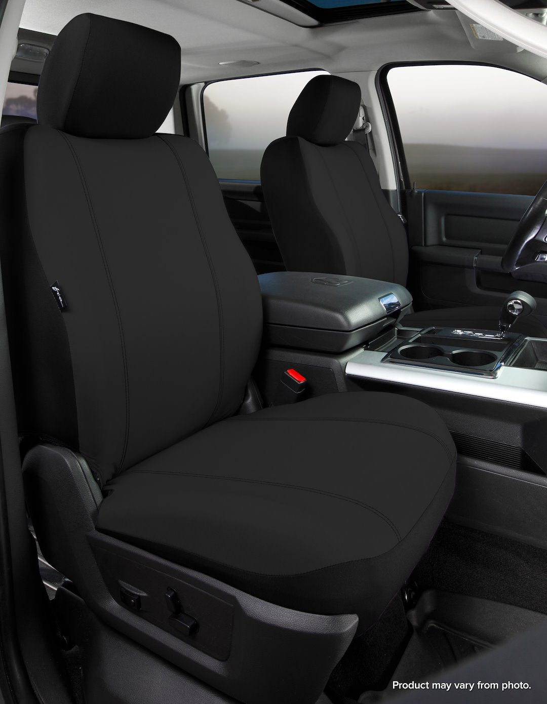 Product of Fia SP88-35 BLACK Seat Protector Black Polycotton Seat Cover 