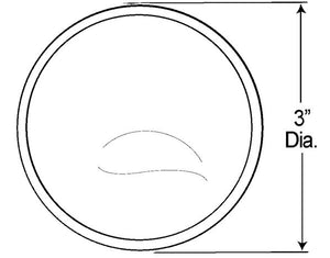 Product of Grote Industries 12004-5 Blind Spot Mirror