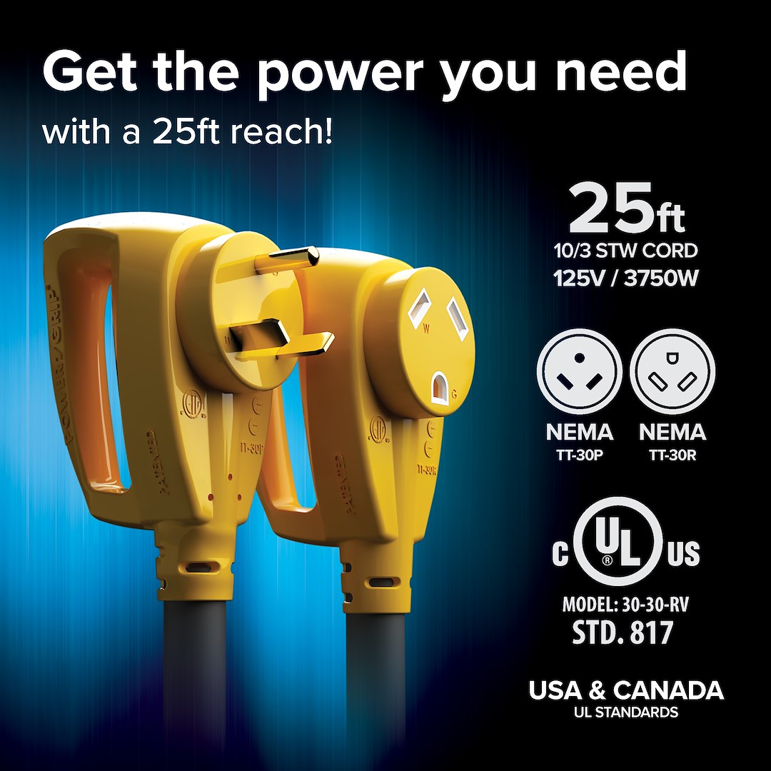 Product of Camco 55191 Power Cord