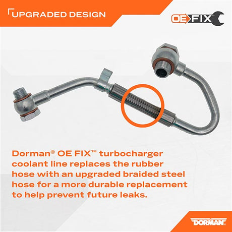 Product of Dorman (Oe Solutions) 667-562 Turbocharger Coolant Line