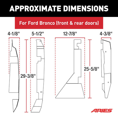 Product of Aries 3500255 Door Hinge Protector