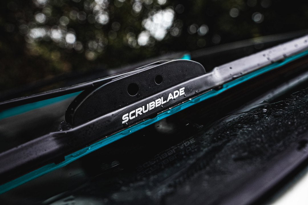 Scrubblade Cbb1700 Windshield Wiper Blade||blue_Wipers_Outside_2.Jpg||88||scrcbb1700||2260308