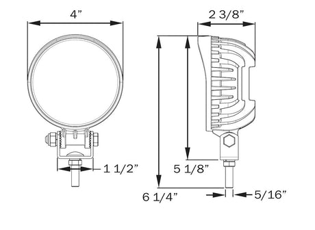 Product of Optronics Tll144fsl Work Light