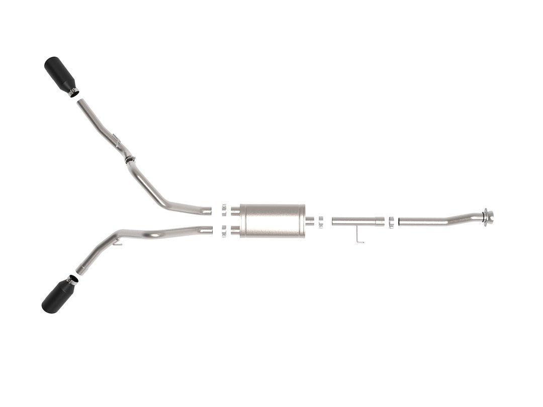 Product of Advanced FLOW Engineering 49-33126-B Vulcan Cat-Back System Single Exhaust System Kit 