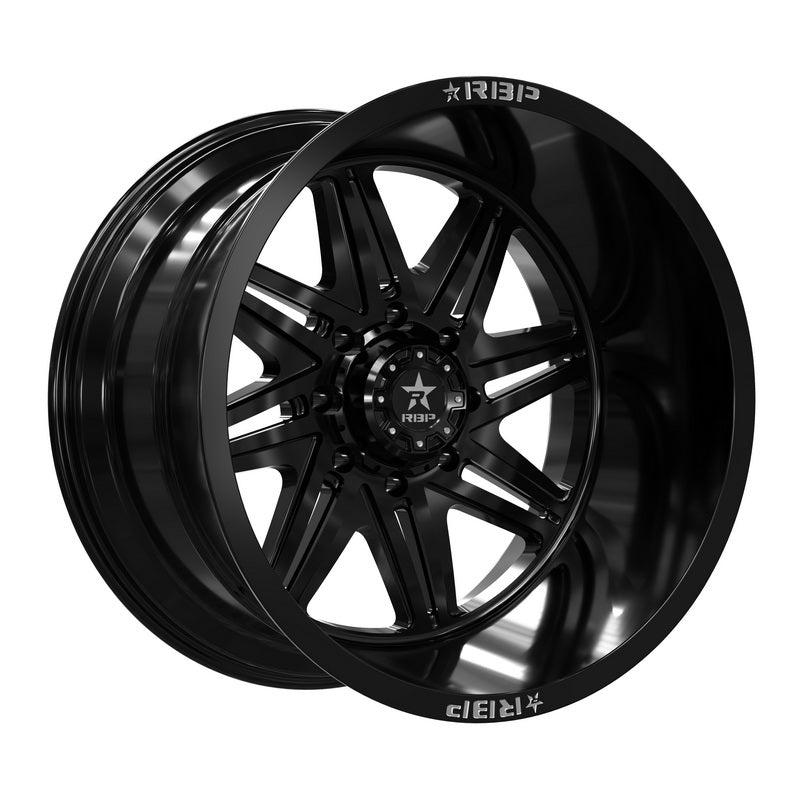 Product of RBP (Rolling Big Power) 22x12 Black Wheel - 5x5.00 Bolt Pattern 