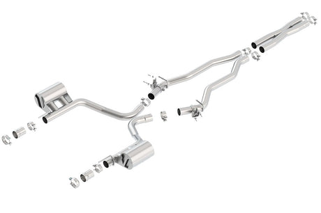 Product of Borla 140641 ATAK ® Series Cat Back System Dual Exhaust System Kit 