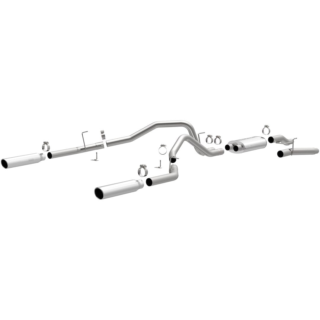 Product of Magnaflow Performance 16520 Exhaust System Kit Cat-Back System Dual Exhaust System Kit 