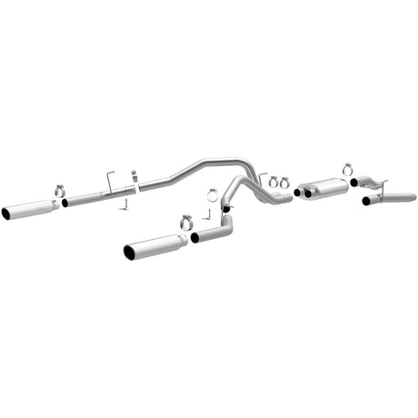 Product of Magnaflow Performance 16520 Exhaust System Kit Cat-Back System Dual Exhaust System Kit 