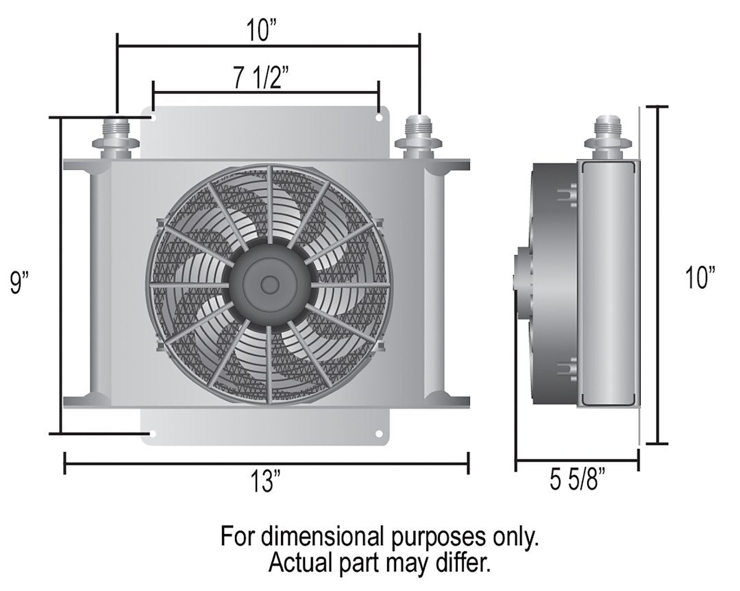 Product of Derale 13760 Fluid Cooler
