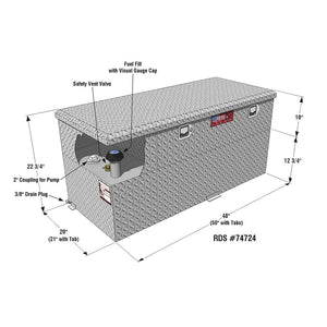 Product of RDS Tanks 74724PC Liquid Transfer Tank  