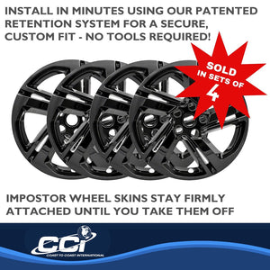Product of Coast To Coast IWCIMP418BLK Black Set Of 4 