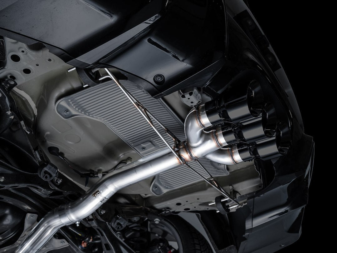 Product of AWE Tuning 3020-53335 Track Edition Cat-Back System Exhaust System Kit 