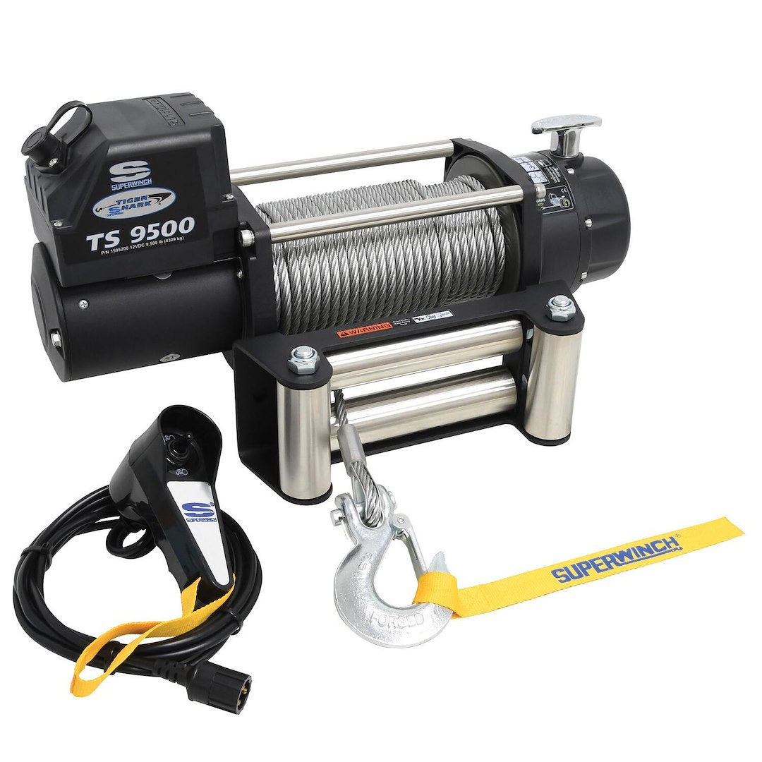 Product of Superwinch 1595200 9500 Pound Vehicle Recovery Winch 
