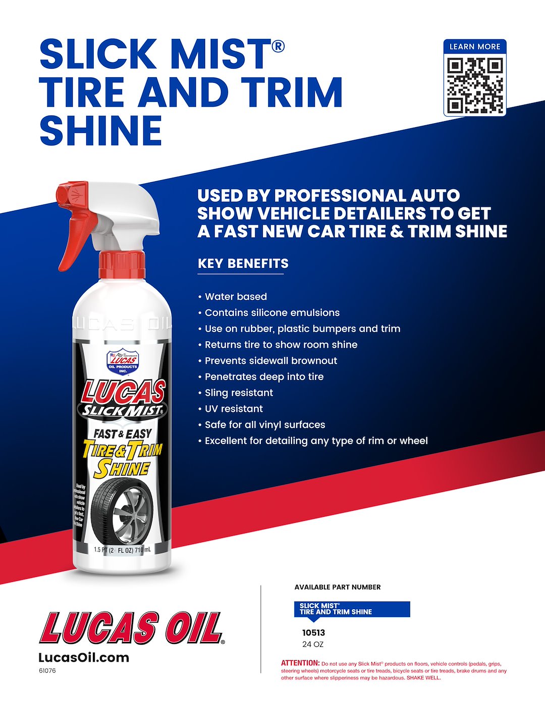 Lucas Oil 10513 Tire Dressing||10513_2.Jpg||87||l4410513||1332739