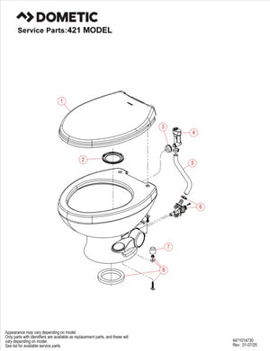 Dometic 9610008283 Toilet||9610008283_2.Jpg||87||d7e9610008283||2469981