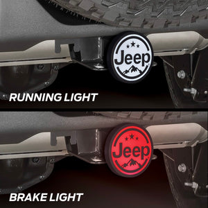 Plasticolor 002315r01 Trailer Hitch Cover||img Hp 2315 Lighted Jeep5.Jpg||86||p23002315r01||1697503