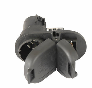 Product of Husky Towing 33072 Vehicle End 7 Blade To 4 Flat Trailer Wiring Connector 