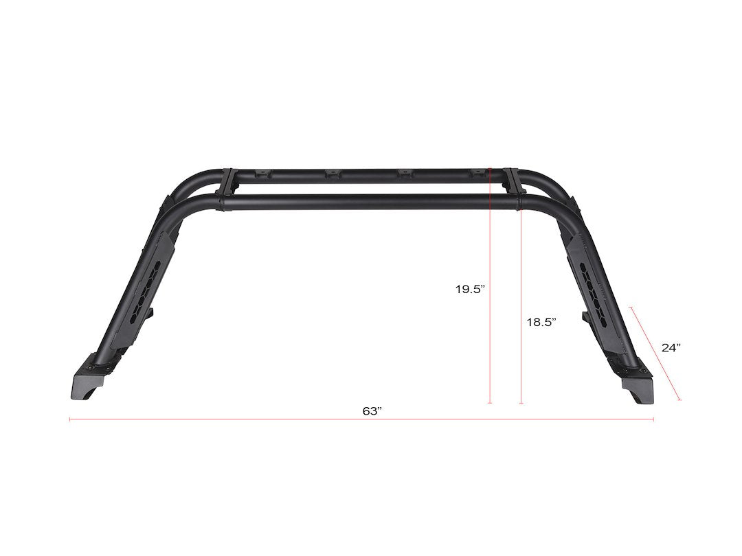 Product of Armordillo 7162433 Modular Powder Coated Steel Truck Bed Bar 