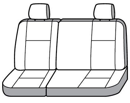 Product of Covercraft SS8441PCCH SeatSaver® Charcoal Black Polycotton Seat Cover 