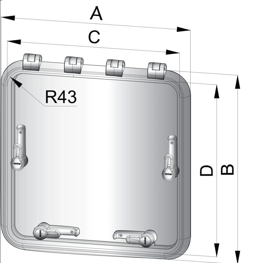Vetus Mag4747sl Boat Hatch||||87||vetmag4747sl||1922387