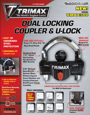 Trimax Locks Umax300 Trailer Hitch Lock||umax300_1.Png||94||t69umax300||2219723