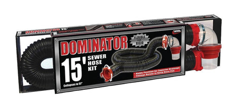Product of Valterra D04-0250 15 Feet Black Sewer Hose Yes 