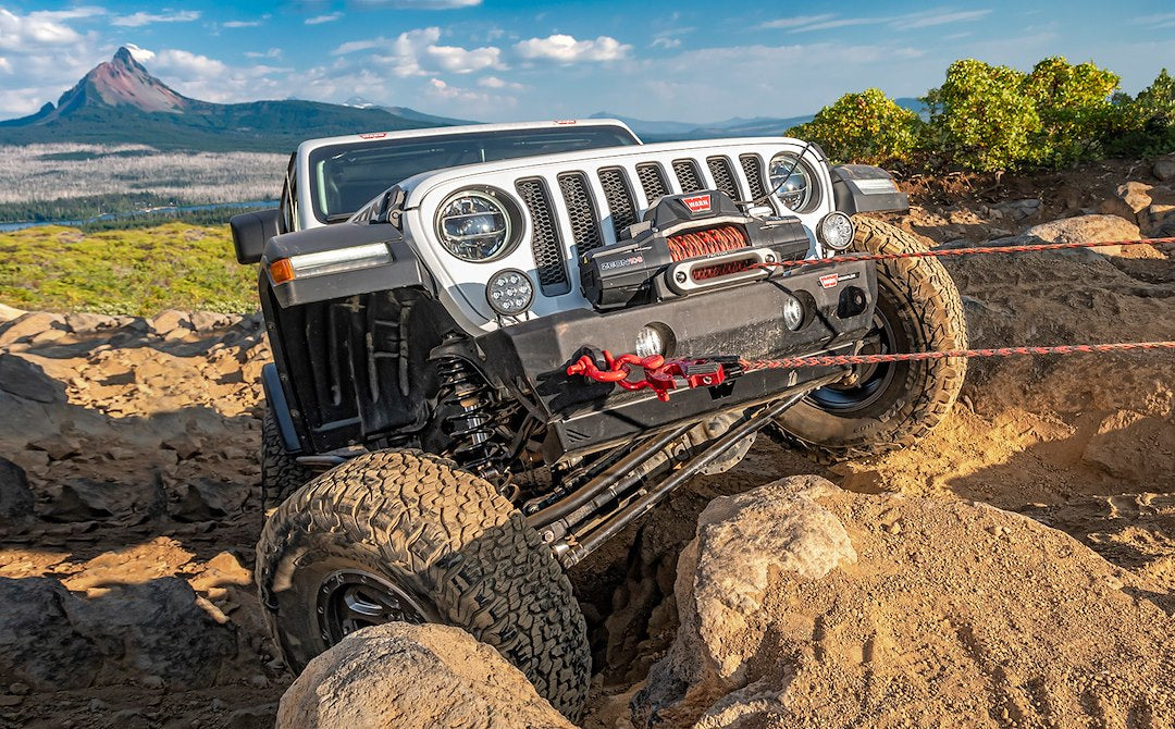 Product of Warn 102510 Rock Crawler Steel Powder Coated Bumper 