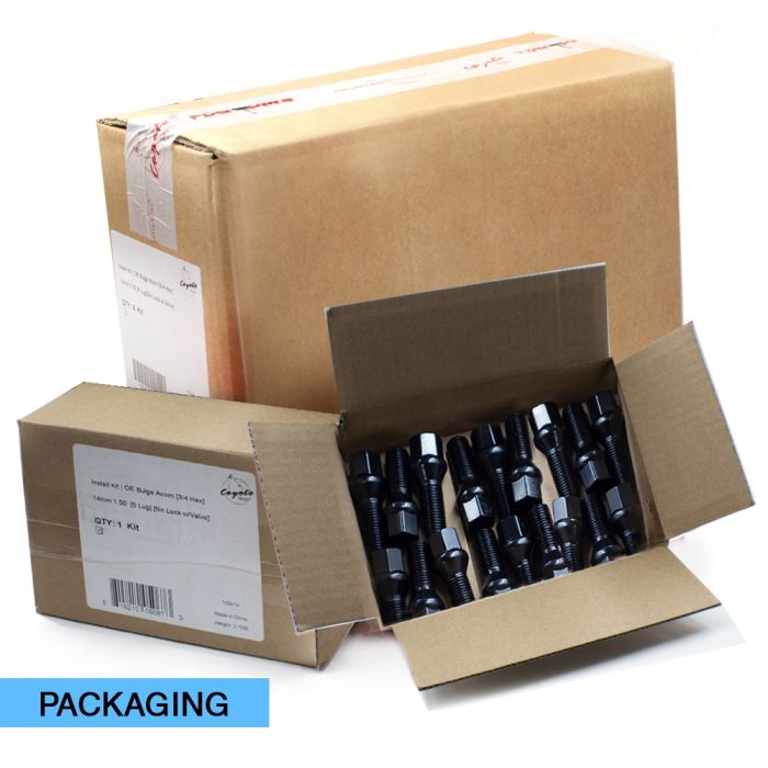 Product of Coyote Wheel Accessories 84k556-40blk Lug Nut