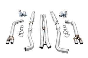Product of AWE Tuning 3015-42136 Track Edition Cat-Back System Dual Exhaust System Kit 
