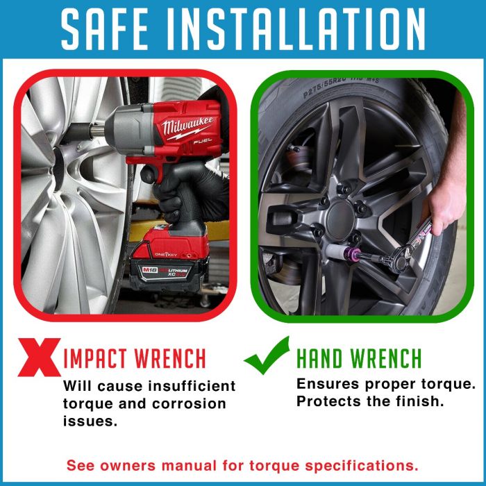 Product of Coyote Wheel Accessories 56KJ42BLK 60 Degree Conical Bulge 1/2x20 Lug Nut 