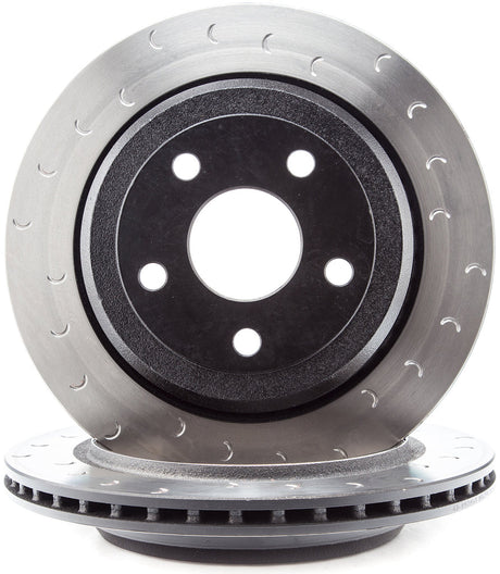 Product of Alcon Brake DKR3430X1023C Vented And Slotted 1-Piece Brake Rotor 