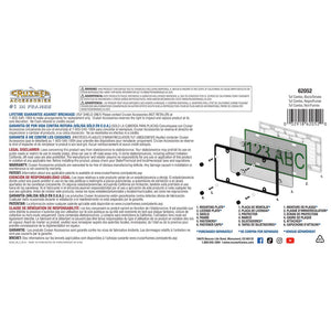 Product of Cruiser 62052 License Plate Frame