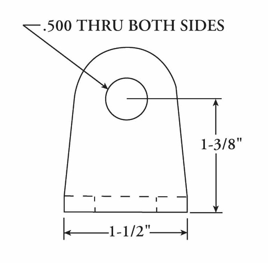 Competition Engineering C3422 Four Link Suspension Diagonal Link Bracket||c3422_1.Jpg||86||c603422||1726526