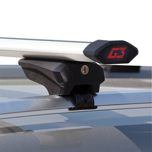 Product of G3 S.p.A. 60.210 43.31 Inch Silver Roof Rack Cross Bar - Set Of 2 